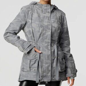 Blanc Noir Camo Grenadier Hooded Jacket M
